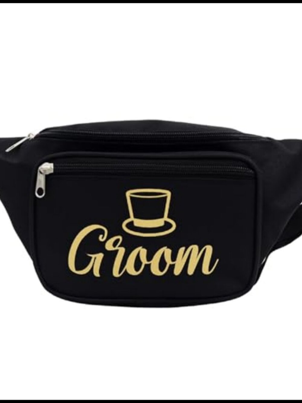 Groom Fanny Pack Bachelor Party Waist Bag Adjustable Strap Wedding Gift